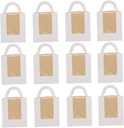 PRETYZOOM Handheld Cake Boxes Window Paper Cupcake Containers for Bakery Desserts for Weddings Birthdays and Packaging