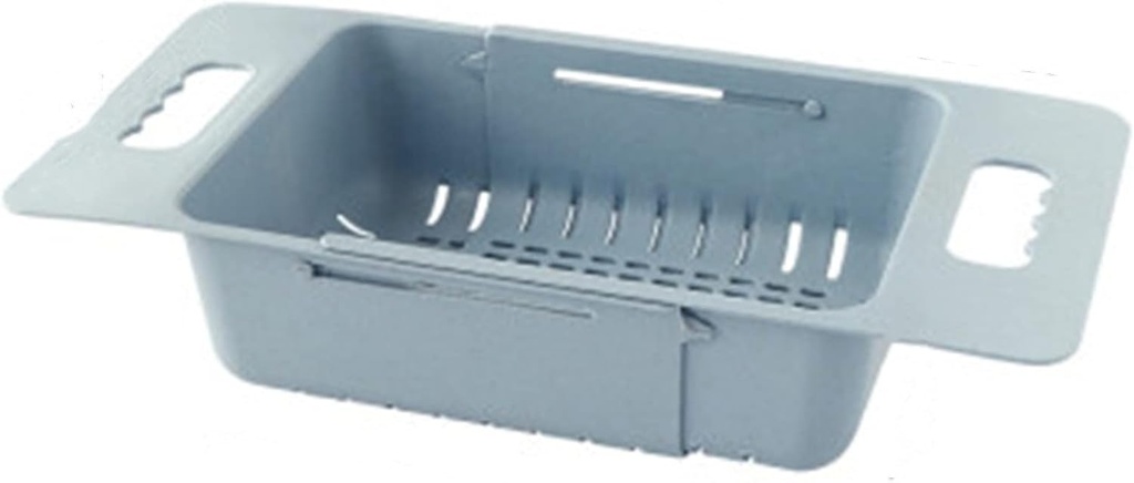 Under Shelf Basket Kitchen Retractable Sink Drain Rack Drain Basket Multifunctional Dish Rack for Kitchen Bathroom