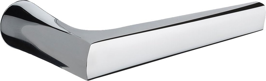 Baldwin L024.MR L024 Style Pair of Door Levers from the Estate Collection, Polished Chrome