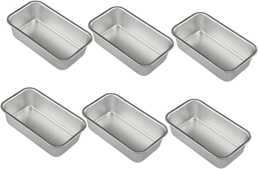 7pcs Baking Plate Tray Toast Mould Nonstick for Oven Bread Box for Kitchen Countertop