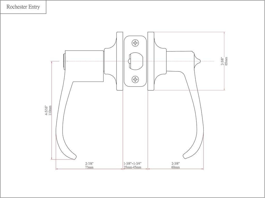 Designers Impressions Rochester Design Satin Nickel Entry Door Lever (We Key Lock Orders Alike for Free)