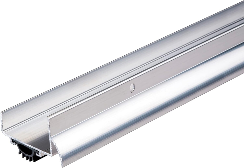 M-D Building Products 06155 36 in. Silver Aluminum U-Shape Screw-on Under Door Seal