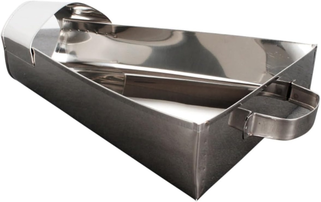 French Fry Shovel Commercial Food Scooper Fried Chicken Fries Griddle Food Mover Dual Handle Flat Top Grill Accessories