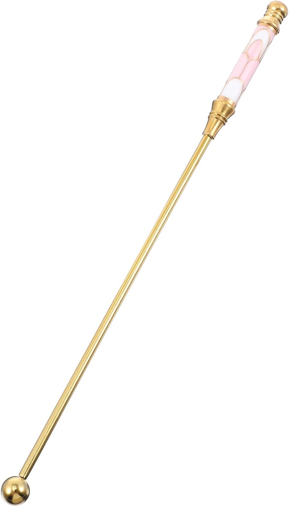 Handle Stainless Steel Stirring Stick Long Milk Tea Coffee Mixer for Bar Restaurant Household Cocktail Drink Preparation