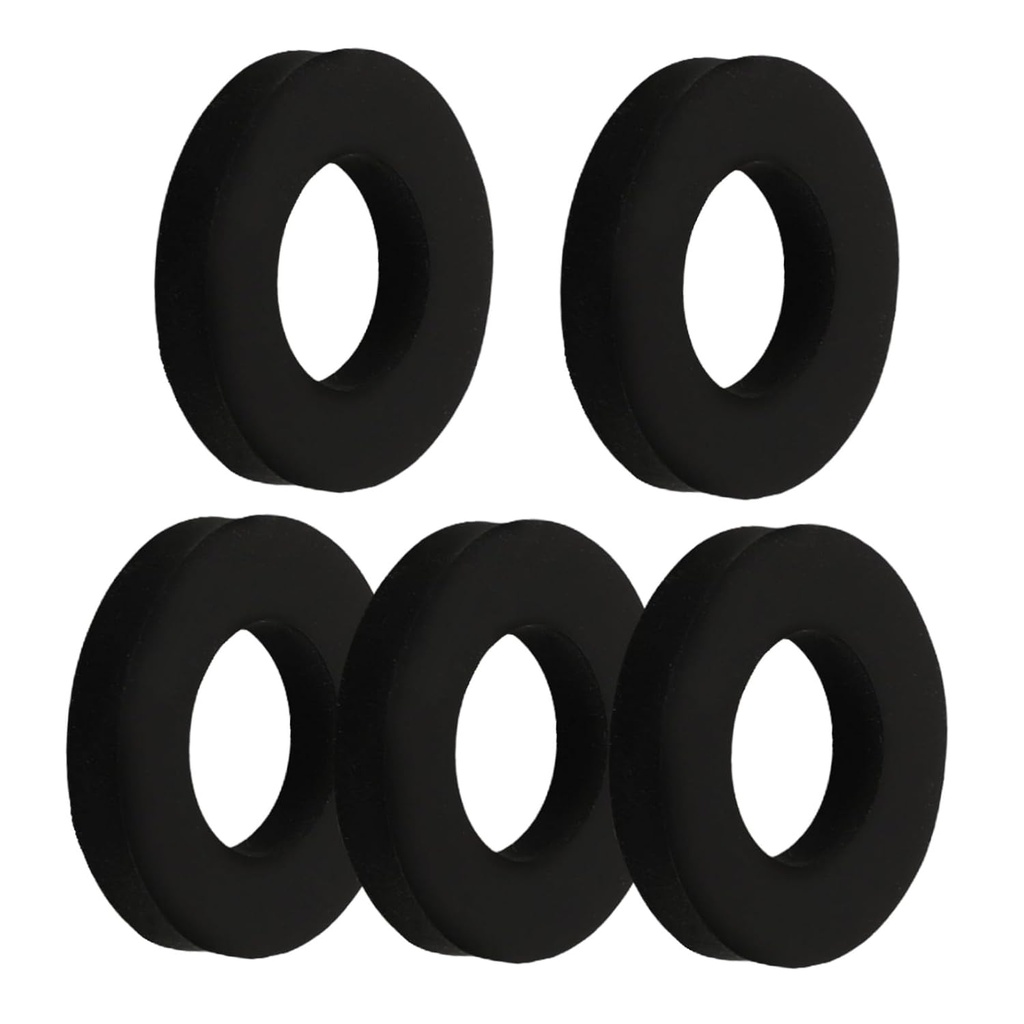 5pcs Carbonized Gasket O-Ring for Soda Maker Machine Sealing Gasket Replacement Compatible Maker Seal Ring Machine Parts