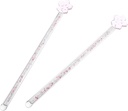 2pcs Glass Stirrer for Coffee Iced Tea Drink Mixers Cherry Blossom Design Reusable
