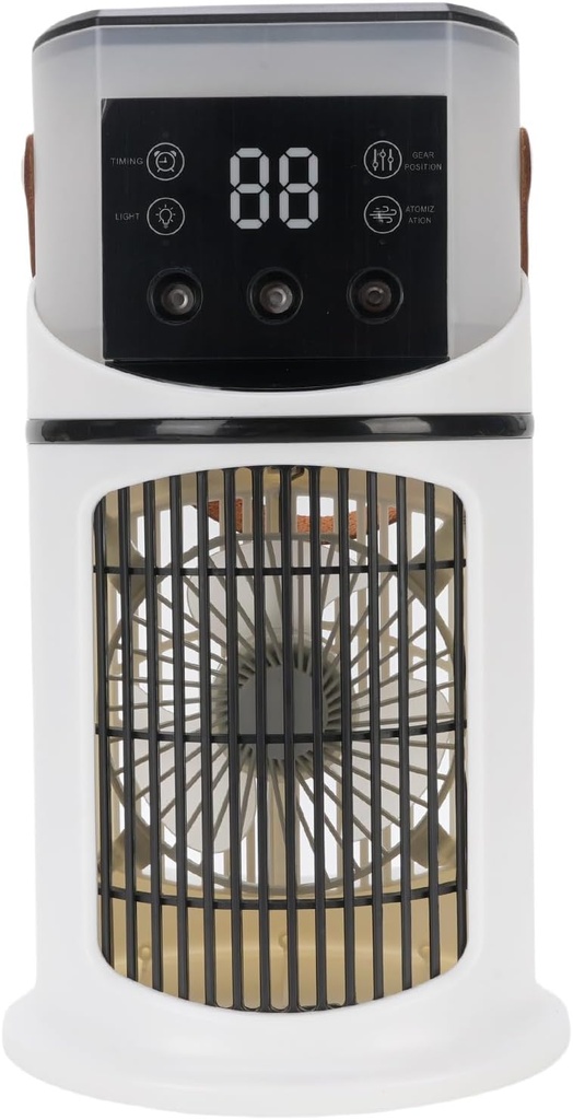 FTVOGUE 3 in 1 Air Cooler Humidifier Cooling Fan Portable Evaporative Air Cooler 500ML Water Capacity for Home