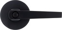 Brinks - Lexa Home Bathroom Bedroom Privacy Locking Door Lever, Matte Black - Indoors Bed Bath Home Privacy Locking Door Lever Easy Open Hands-Free