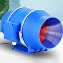 ICEMOB Inline Extractor Fan,High Power Industrial Exhaust Fan,Quiet Bathroom Ventilation Fan,2-Speed Adjustment,for Cooling,Booster,Grow Tents, Hydroponics Duct Fan,10 inches