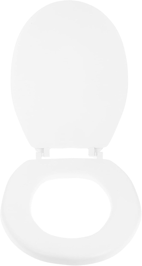 DOITOOL Soft Close Toilet Seat With Lid,Oval Toilet Seat,Replacement Lid for Standard Toilets,Easy to Install and Clean,Toilet Parts Bathroom Accessories