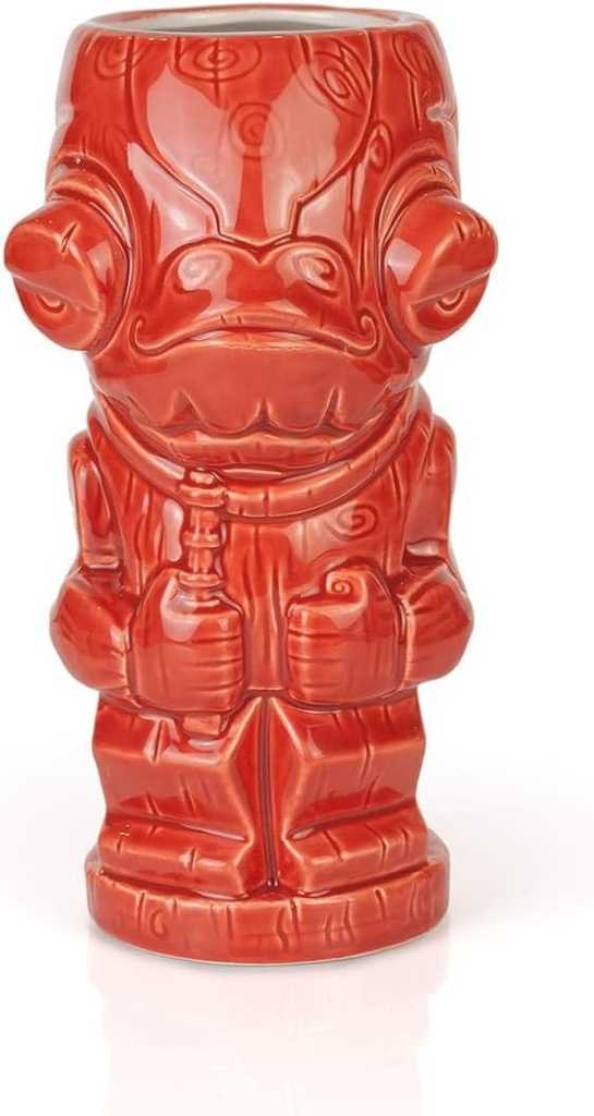 Geeki Tikis Star Wars Admiral Ackbar Mug | Official Star Wars Collectible Tiki Style Ceramic Cup | Holds 19 Ounces