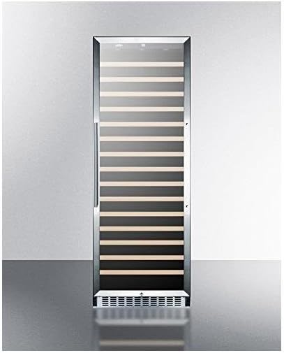 Summit SWC1926 Wine Chiller Beverage Refrigerator, Glass/Black