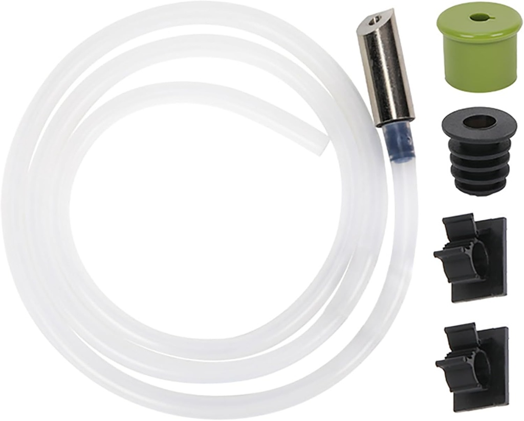 Dish Soap Dispenser Extension Tube Kit with Check Valve 47" for Kitchen Bathroom Under Sink