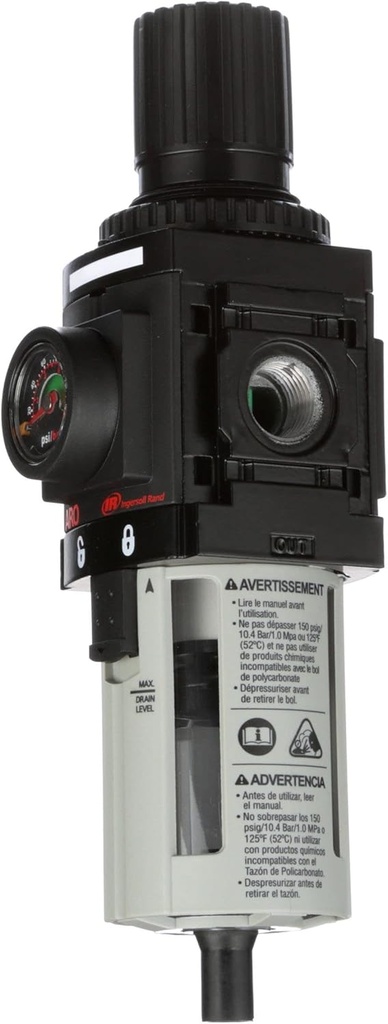 Ingersoll Rand - ARO ARO 3/8" NPT FILTER-REGULATOR PIGGYBACK P39234-600