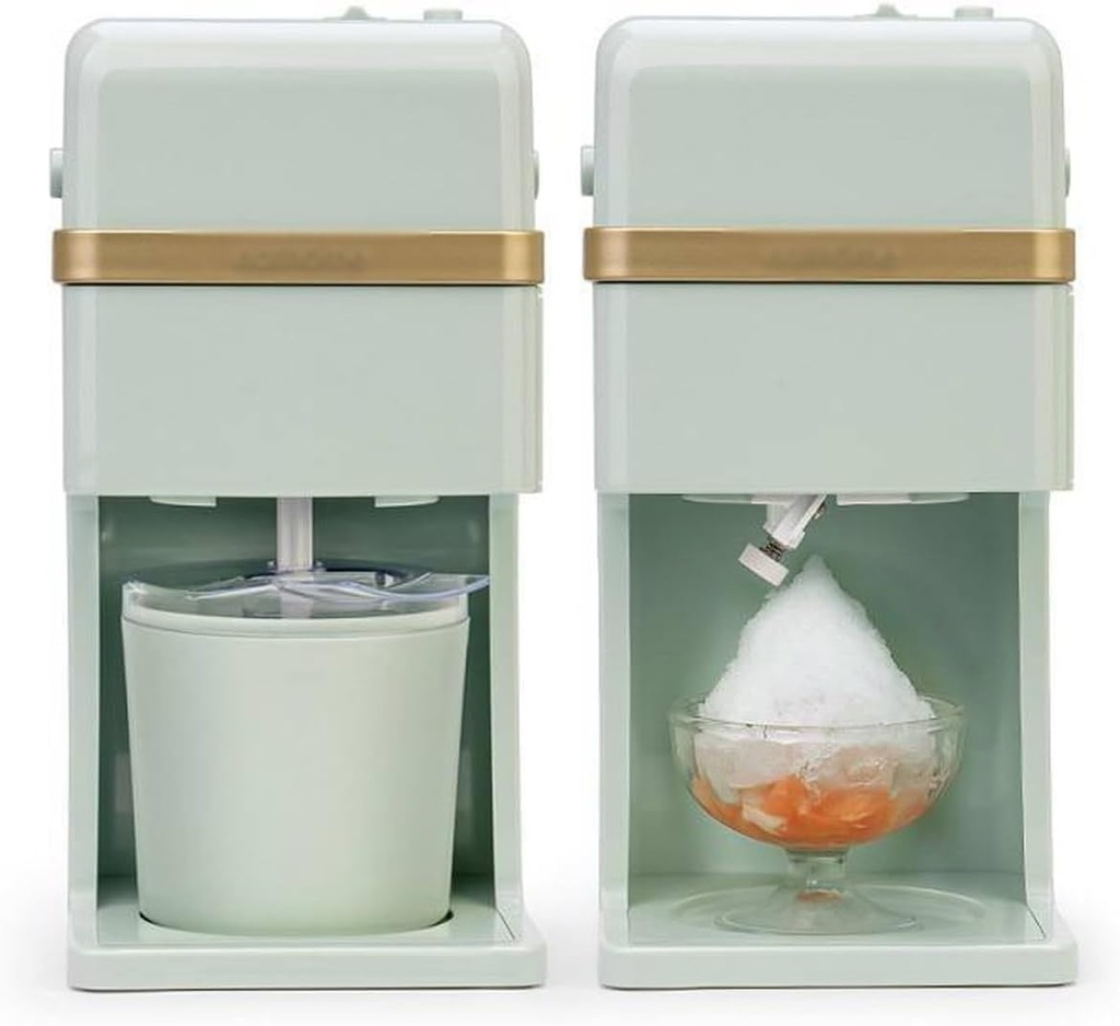 Ice Cream Machine Household Small Ice Cream Machine Homemade Shaved Ice Summer Mini Cone Milk Shake Smoothie Machine Ice Cream Maker