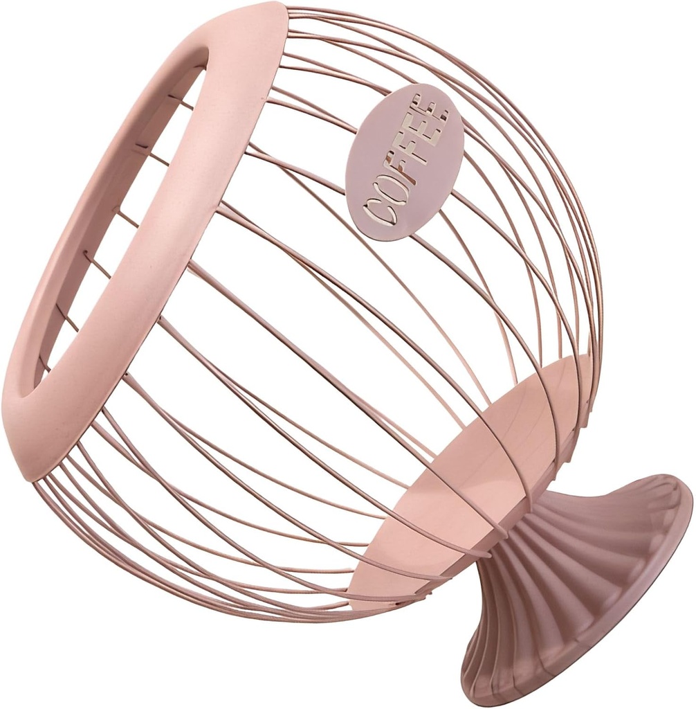 Coffee Capsule Storage Basket for Kitchen Countertop Organizer and Coffee Pod Holder Use