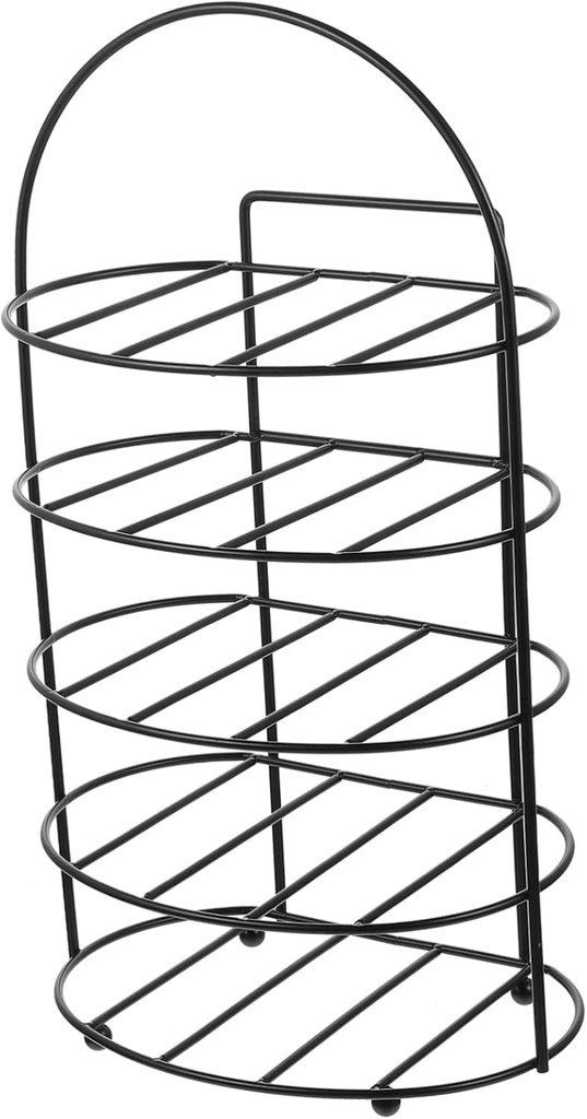 LIFKOME Wrought Dish Rack Apartment Decor Kitchen Storage Rack for Dishes Plate Organizer for Cabinet