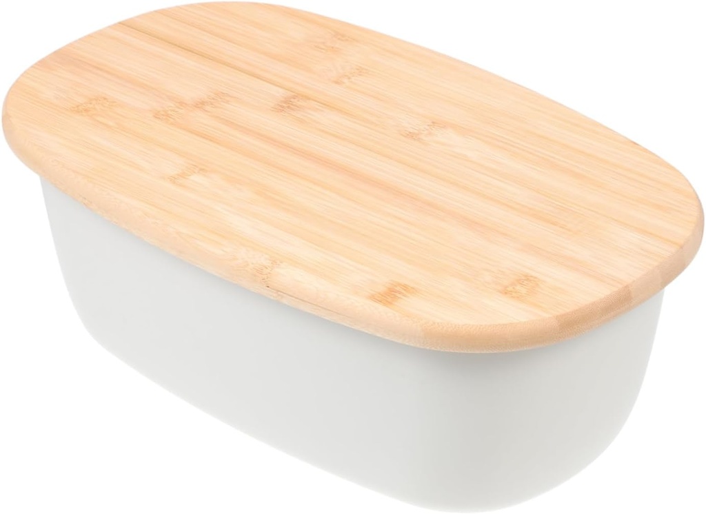 Bread Storage Container with Lid for Kitchen and Bread Box Organizer for Snacks Food Tea for Home Bakery Shop Stylish Kitchen Storage