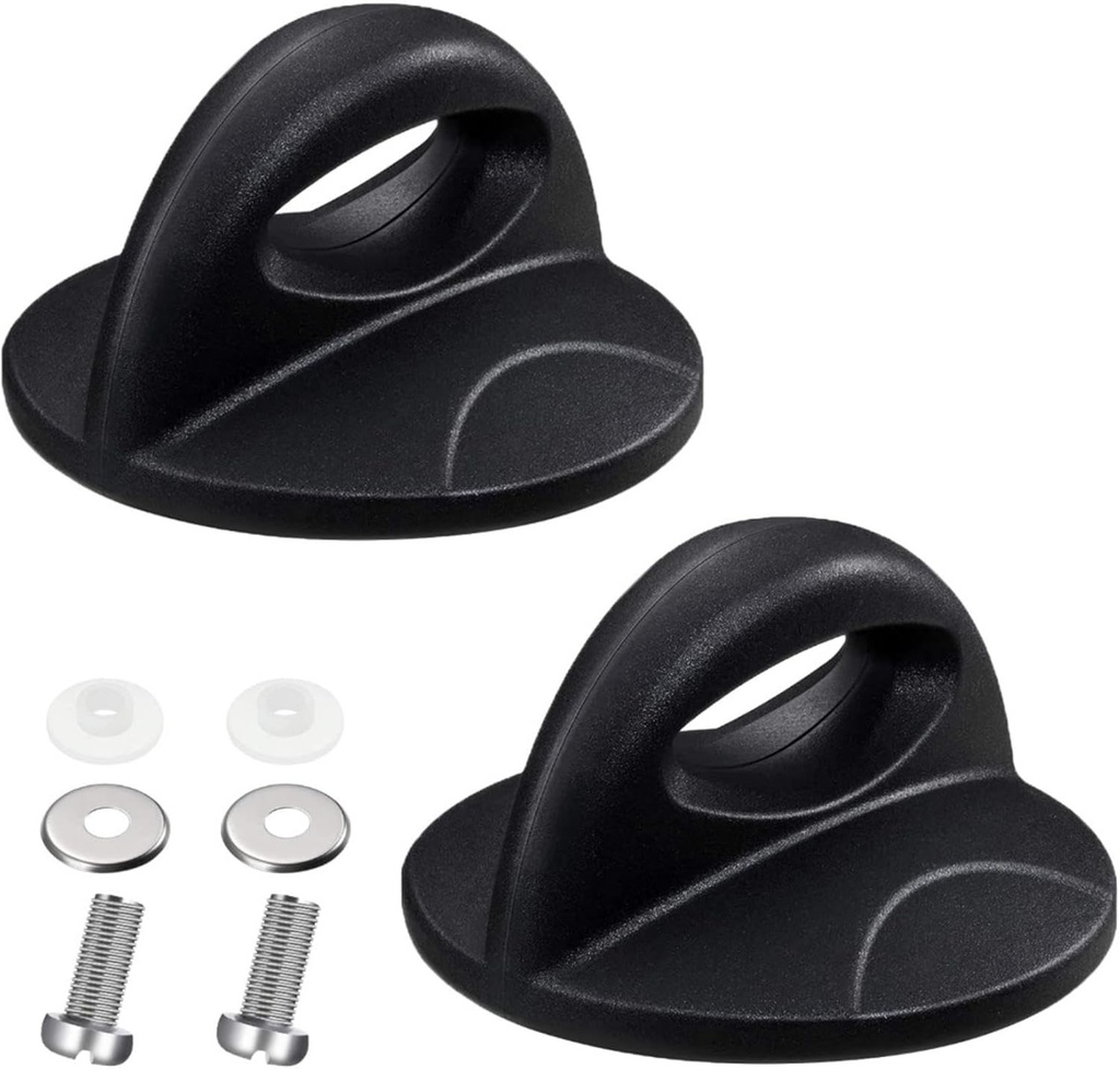 2 Pcs Universal Pot Lid Knob, Heat Resistant Pot Lid Knob Replacement,Easy Grip Pan Lid Holding Handles Compatible with Crockpot Lid Holder Kitchen Cookware Casserole Glass Saucepan