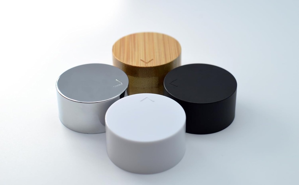 BIDETbidet Alternative Detachable Bidet Knobs (White, Silver, Black and Real Wood). Only Compatible with BIDETbidet Brand Products, not Compatible with Other Brands.