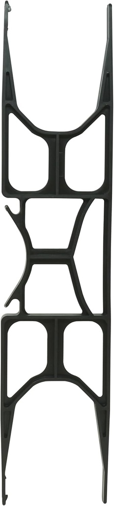 Woods Light Duty Extension Cord Wrap - Holds Up to 100 Feet of 16/3 Cord - Durable H-Frame Cord Reel with Built-In Carrying Handle - Black