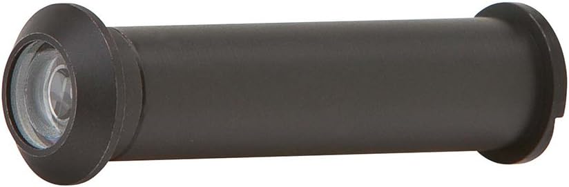 Ives by Schlage 701B10B One-Way Viewer Black