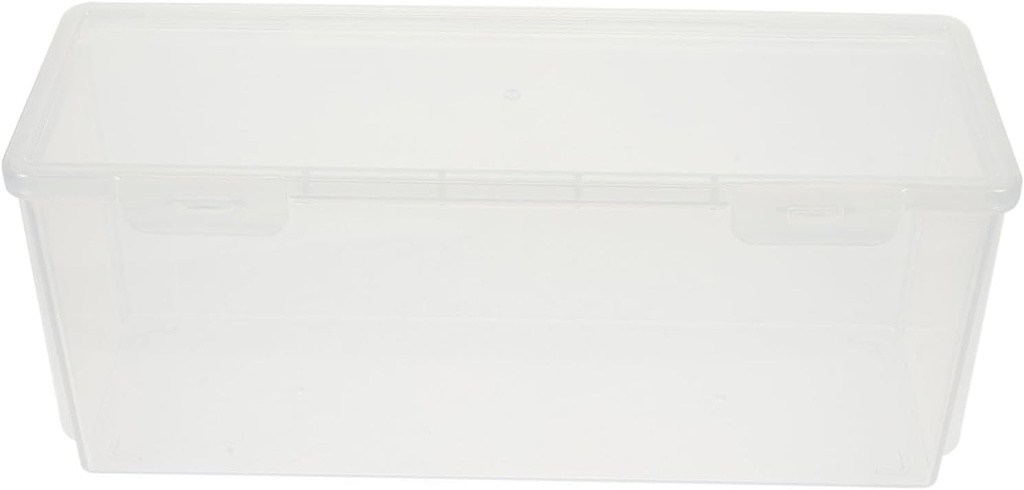 PRETYZOOM Bread Box for Home Storage Multi-Function Bread Dispenser Container Airtight Plastic Loaf Keeper Lid for Kitchen Refrigerators