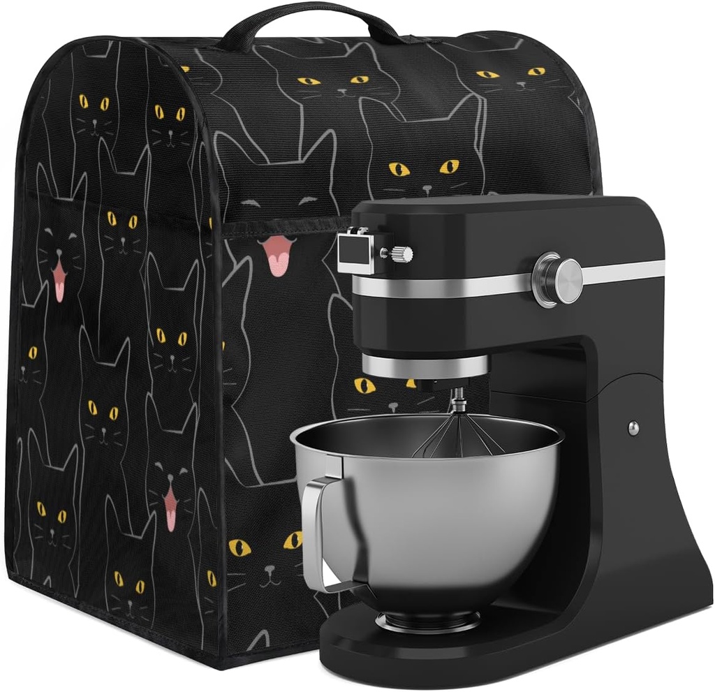 Sunflower Stand Mixer Cover Compatible with Kitchen Aid 6-8 Quart Bowl Lift Model, Dust Cover with Handle for Coffee Maker, Waterproof Blender Appliance Organizer Bag