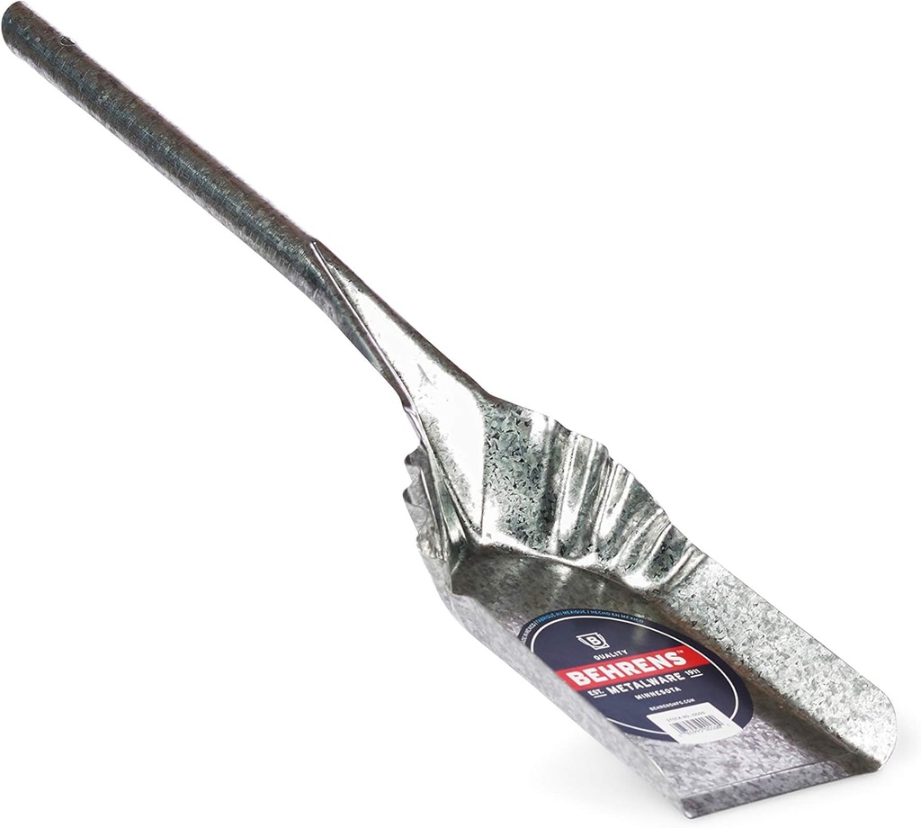 Behrens 17GCS Galvanized Steel Coal Shovel,Silver