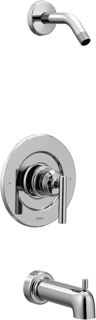 Moen T2903NH Gibson PosiTemp One-Handle Tub/Shower without Showerhead, Valve Required, Chrome