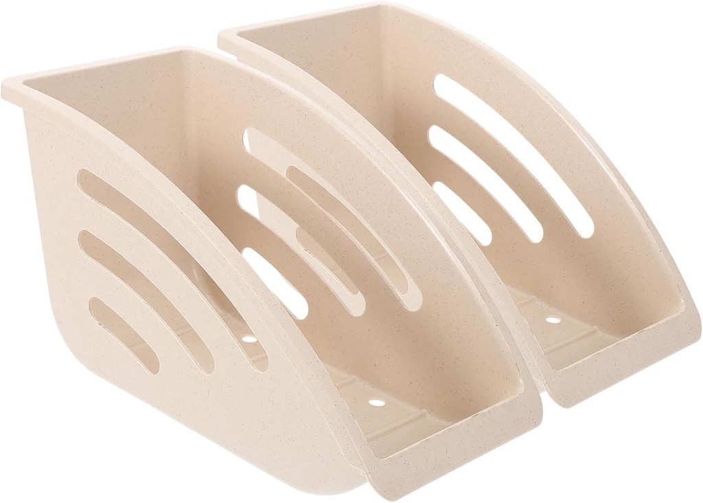 2pcs Draining Rack Plate Holder for Kitchen Cabinet Compact Space Saving Organizer with Large Capacity for Plates Bowls Utensils Storage and Drying Multifunctional Kitchen Dish