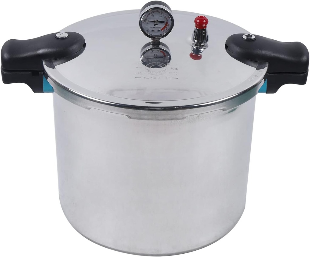 Aluminum Gas Stove Pressure Cooker, Crock Pot Pressure Cooker, Silver