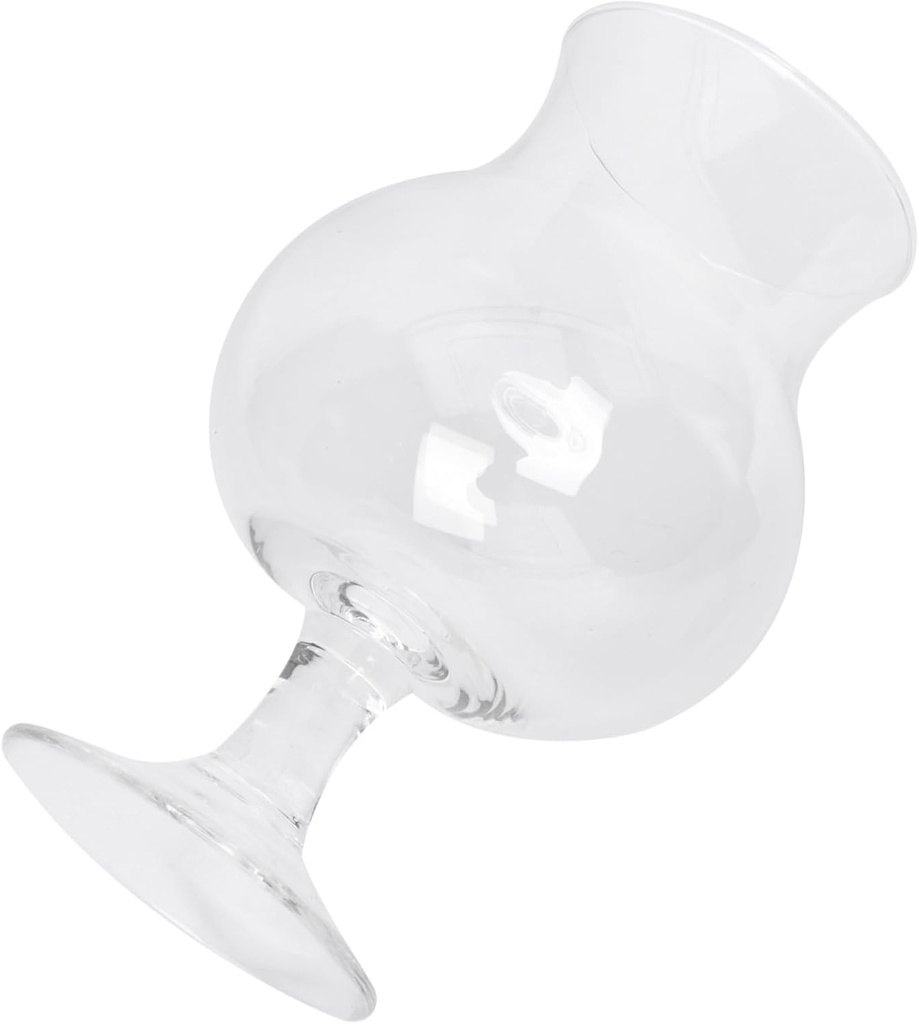 Garneck Glass Beer and Whiskey Tasting Cup Goblet for Wine and Cocktail Enjoyment Bar Parties and Celebrations Elegant Design Easy to Clean Sturdy Base