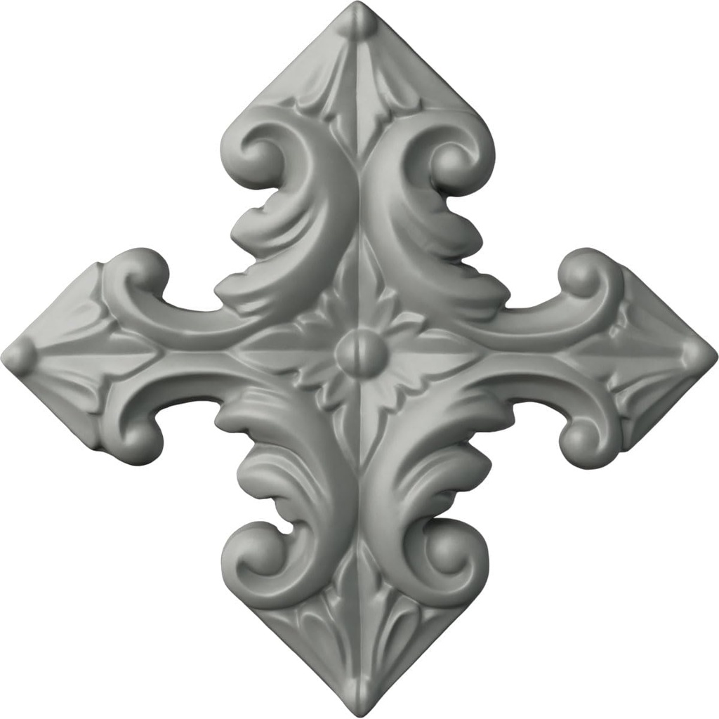 Ekena Millwork 6 1/2"W x 6 1/2"H x 5/8"P Star Onlay (2-Pack)