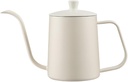 Pour Over Coffee Kettle, Gooseneck Kettle with Lid, 350ml/12oz Narrow Long Spout Pour Over, Stainless Steel Water Jug for Coffee, Tea, Espresso, Milk, Camping Tea