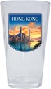 R and R Imports Hong Kong Design B Souvenir 16 oz Pint Glass Single