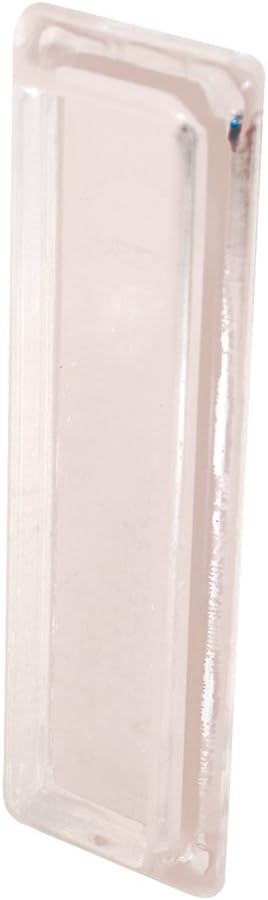 Prime-Line F 2549 Clear Plastic, Window Finger Pull, Self-Adhesive (2 Pack)