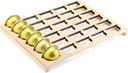 Leinuosen Wooden Coffee Capsule Tray, Coffee Pod Holder Drawer Organizer for Capsule Hold 30 Pod Counter for Station Office and Kitchen Storage Drawers