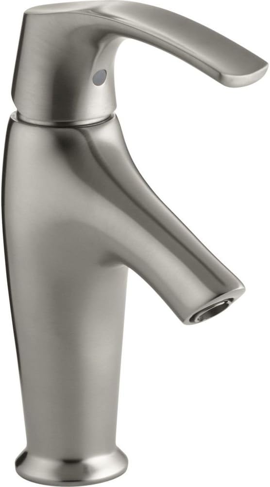 KOHLER K-19480-4-BN Symbol Single Control Lavatory Faucet, Vibrant Brushed Nickel
