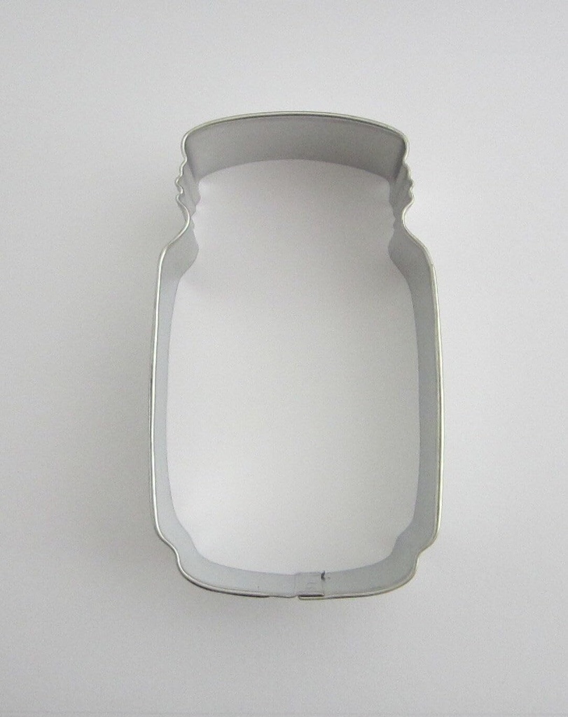 For 4 Mason Jar Cookie Cutter Tin Steel Vintage Wedding Bridal Baby Shower Canning