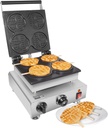 ALDKitchen Stick Waffle Maker | Waffles on a Stick | Waffle Iron (Round-Shaped (4 Pcs))