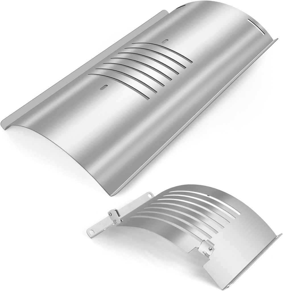 Flame Broiler Kit for Pit Boss 820 Series Smoker Grill,Replacement Parts for Pit Boss PB820FB PB820FBC PB820PS1 PB820S PB820SC PB820XL Grill,Includes Main Plate and Slide Cover