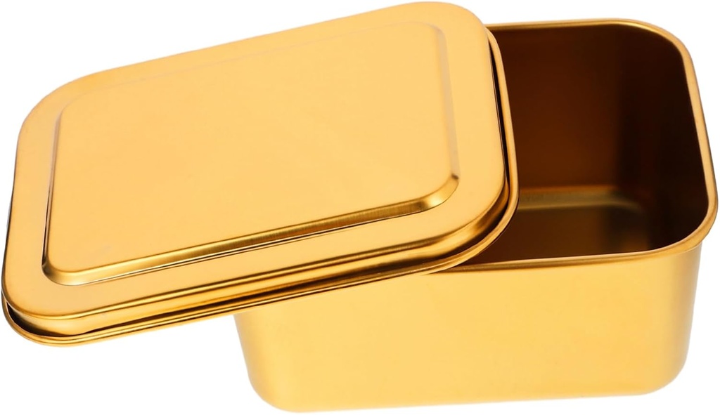 Stainless Steel Mousse Cake Box Lid Portable Dessert Carrier for Tiramisu Cookies Cakes for Home Bakery Use