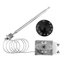 RX-2-24 Thermostat for Fryer w/Knob, 3/8" Mpt Stuff Box for 301030004, 5300-402, Deep Fryer, 200-400F