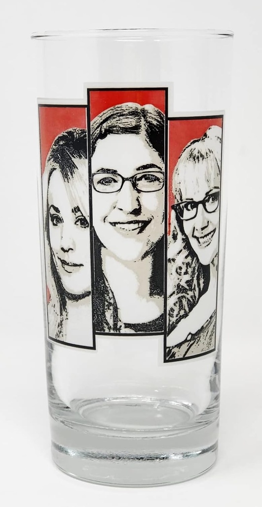 2014 Women of Big Bang Straight Cocktail or Iced Tea Glass Tumbler -14 oz. Capacity