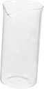 Replacement Beaker Pitcher for Coffee and Tea Stylish Smooth Design for Beverages Easy Pouring Carafe
