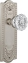 Nostalgic Warehouse Meadows Plate & Interior Crystal Door Knob