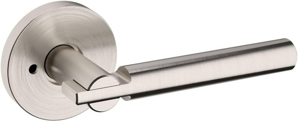 Baldwin 5161056PRIV 5161.PRIV 5161 Privacy Door Lever Set with 5046 Rose from The Estate Collection