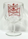 Budweiser Beer Glass Goblet 6" Tall