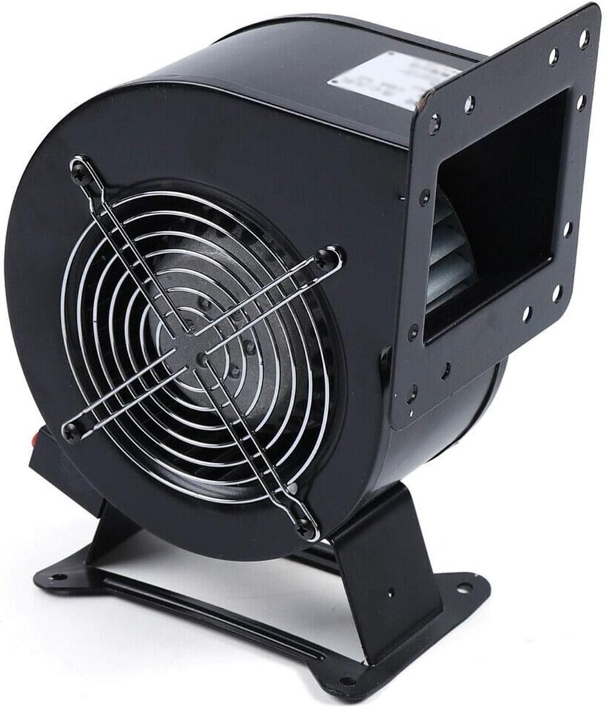 Centrifugal Blower Fan, Outdoor Wood Furnace Boiler Blower, Ventilation Fan, Kitchen Extractor Fan, Thickened Carbon Steel Shell, Pure Copper Motor, Large Diameter Air Outlet(240/20.5cm)